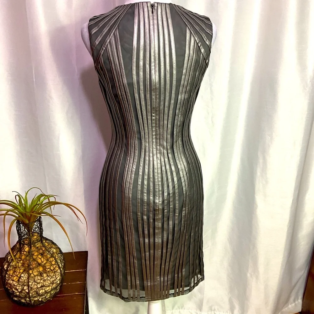 Cache Pewter Dress - Picture 6 of 14